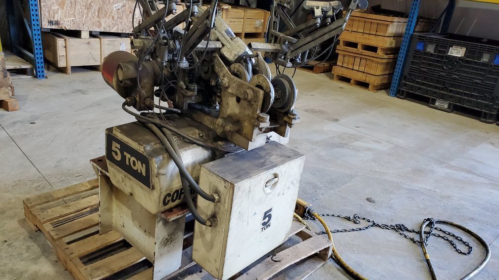 COFFING 5 Ton Trolley Hoists | Highland Machinery & Crane