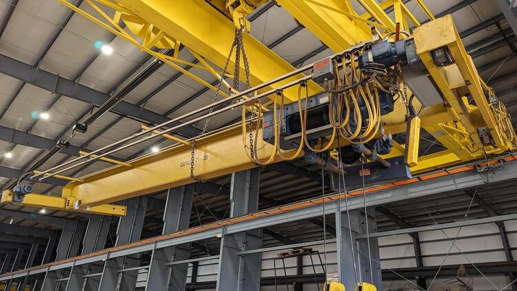 DEMAG 7.5 Ton Cranes - Overhead, Bridge | Highland Machinery & Crane
